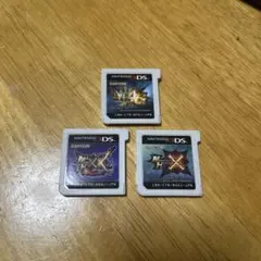 ニンテンドー3DS モンスターハンター ソフト 3個セット