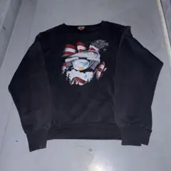 90s Harley-Davidson ハーレーダビッドソン スウェット 黒のサムネイル