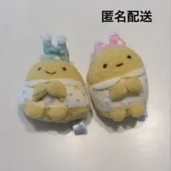 すみっコぐらし てのりぬいぐるみ　おとまり会　えびふらいのしっぽ＆あじふらい