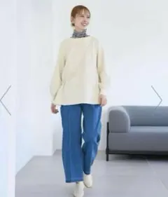 【ロペピクニック】ペプラムブラウス