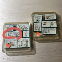 プーさんのメッセージスタンプセット 12個