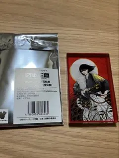 日本三國 花札柄 アクリルブロック 阿佐馬芳経 よしつね つねちゃん 日本三国