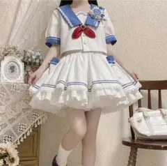 Malymoon] マリームーンコスプレ 姫宮まほれ 水兵海賊 セーラー制服
