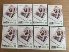 FUJIFILM instax mini フィルム 10枚入り 8セット