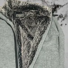 Y2K 00s グランジ ファー ニットジャケット アーカイブ系 お兄系