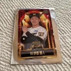 阪神タイガース　グルメカード　伊原