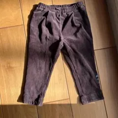 familiarコーデュロイパンツ ダークブラウン　90