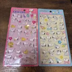 サントス 3Dシール スヌーピーSNOOPY ボンボンドロップ 2月中旬発売