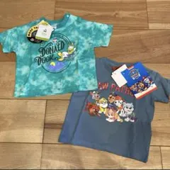 パウパトロール　パウパト　ディズニー　ドナルド　半袖　Tシャツ　新品　80