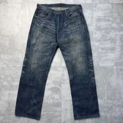 極美品 濃紺 シュガーケーン Lot 2021 スリムテーパード W34 L30 
