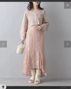 新品未使用⭐︎chico レースマーメイドスカート　限定