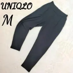 ユニクロ ヒートテック ストレッチアンクルパンツ M 黒 241 409495