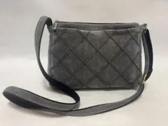 FEILER フェイラー ショルダーバッグ グレー キルティング