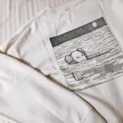 【新品未使用】UNIQLO KAWS コラボスウェットシャツ長袖