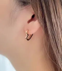 サージカルステンレス/リッタイハートフープピア