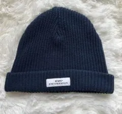WTAPS BEANIE 02 ニット帽 ビーニー ネイビーのサムネイル