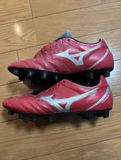 ミズノサッカースパイク エストレーラ NEO2 レッドホワイトモデル