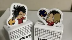 ハイキュー!! すき家コラボ　名言スタンプ【音駒コンビセット】