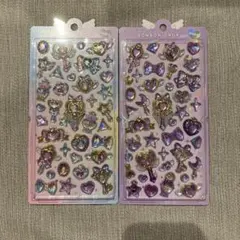 ボンボンドロップシール　マジカル　レインボー　パープル