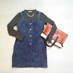 gu デニムワンピース