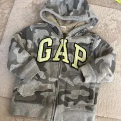 GAP 迷彩柄 フード付きトレーナー　90