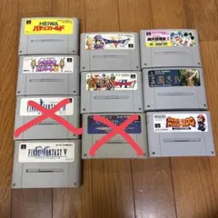 スーパーファミコンソフトセット 人気ゲーム