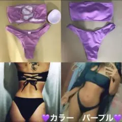 在庫ラスト♥︎レースアップ ♡バンドゥビキニ