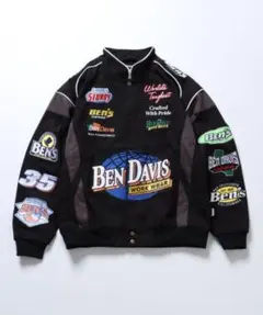 BEN DAVIS BD レーシングジャケット ブラック