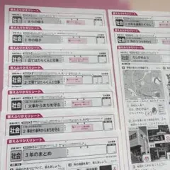 小学校3年生 社会カラーテスト　日本標準のサムネイル