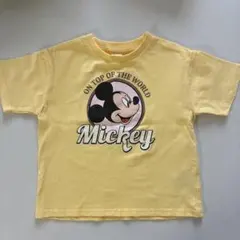 リトシー　ディズニー　Tシャツ　イエロー　100　ミッキーマウス　半袖のサムネイル
