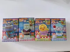 【新品未使用】あつまれアンパンマン P84 お祭り 指人形 4種類セット