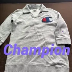 最終お値下げ！champion☆ロデオ☆グレー☆☆size S ☆デカロゴ