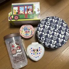 Disney　ディズニー　お菓子　空き缶　空き箱　空き容器　まとめ売り