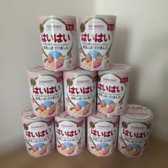 ぴゅあ、はいはい　粉ミルク　6缶 はいはい ぴゅあ 粉ミルク 空き缶 6缶 +1缶ミニサイズ 計7缶 - メルカリ