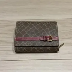 NINA RICCI 二つ折り財布 ブラウン　ピンク