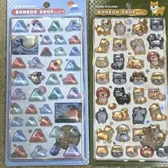【国内正規品】ボンボンドロップシール　和柄　柴犬　富士山　クーリア