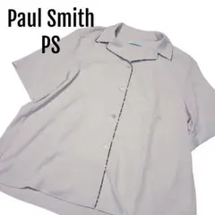 Paul SmithPS　ポール・スミス　半袖開襟シャツ　ベージュ　くすみピンクのサムネイル
