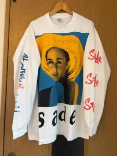 Sade シャーデー　ソウル　ジャズ　ポップ　ヴィンテージ Tシャツ　ロンT Sade シャーデー ソウル ジャズ ポップ ヴィンテージ Tシャツ ロンT
