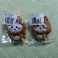 ちいかわ たぬきだもんくじ ぜったいたぬきなマスコット ハチワレ ラッコ 2点