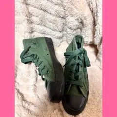 CONVERSE ハイカットスニーカー オリーブグリーン　アーミー