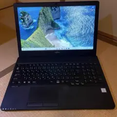 富士通LIFEBOOK SSD256GB メモリ8GB DVD カメラ付 - メルカリ