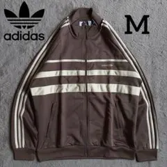 【超希少】アディダス ジャージ M ブラウン ベージュ ハイネック 茶色 黒 超希少】アディダス ジャージ M ブラウン ベージュ ハイネック 茶色 黒