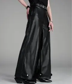 ADRER エクストラクオリティワイドフレアパンツ