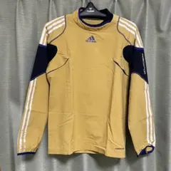 adidas ピステ・ウィンドブレーカー イエロー/ネイビー