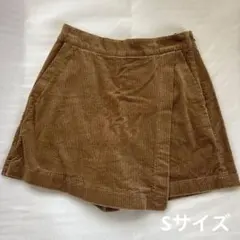 ユニクロ コーデュロイスコート ブラウン S