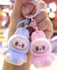 正規品♡LABUBU ラブブ ピンク 値下げ不可 LABUBU ZIMOMOラブブ ぬいぐるみ ふわふわ ピンク - メルカリ