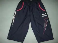 ミズノ・N-XT・５分丈ナイロンパンツ・Ｍサイズ・美品