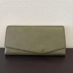 STATUSY il mode ZIP　カーキ　右利き用 最小を目指しながら圧倒的に使いやすい日本製Lファス長財布 il modo