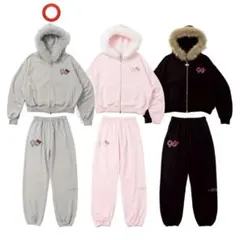 9090 girl×HELLO KITTY 90 Logo セットアップ - メルカリ