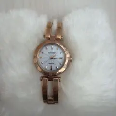 CITIZEN Wicca ローズゴールド 時計
